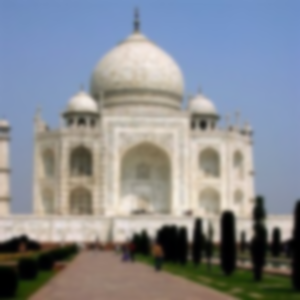 Low Frequency of Taj Mahal