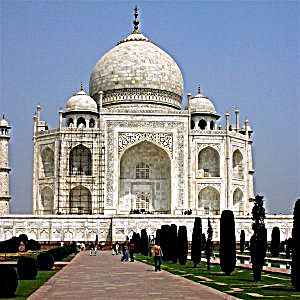 Sharpened Image of Taj Mahal