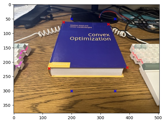 First Example correponding points 