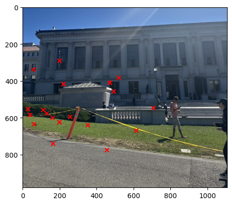 First Example Second Image with feature matching