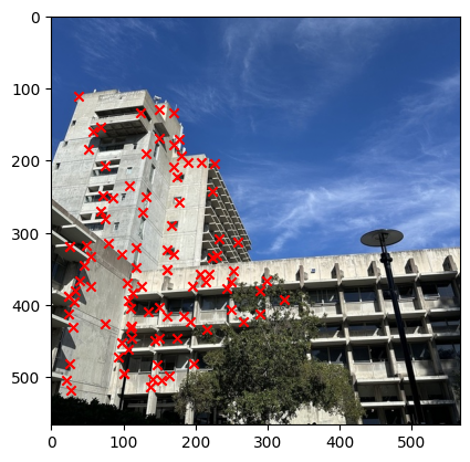 Third Example Second Image with feature matching